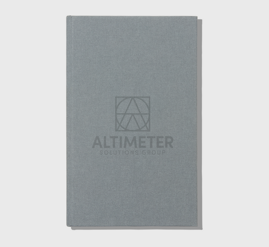 Notebook - Hardcover - Gray