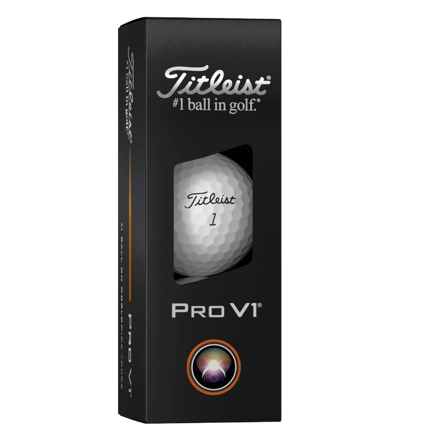 Golf Balls - 3 Ball Sleeve -Titleist ProV1