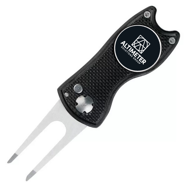 Golf Divot Tool with Ball Mark